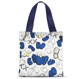 Tas Tote Fullprint Kaws Tote