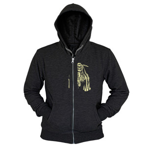 Hoodie Zipper Malaikat Maut