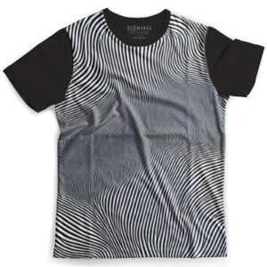 Kaos Fullprint Abstrak vector frantal