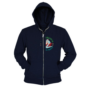 Hoodie Zipper Summer Santa