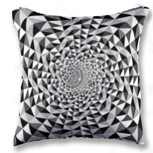 Bantal Sofa Black and White