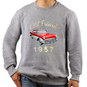 Jaket Sweater Mobil Antik (1957)