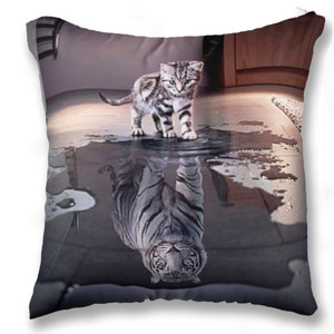Bantal BANTAL SOFA KUCING 08 Motivasi CAT LOVER