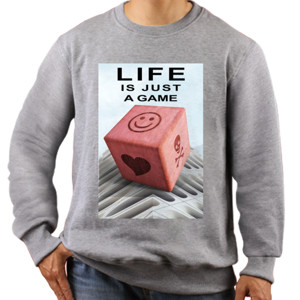 Jaket Sweater Life Is Just A Game 1