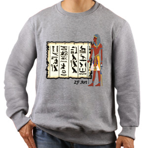 Jaket Sweater Hieroglyph