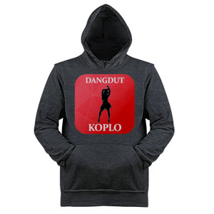 Jaket Hoodie Dangdut Koplo Merah