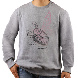 Jaket Sweater Count Precious Time