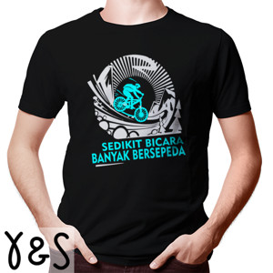 Kaos Kaos Sepeda Sedikit Bicara