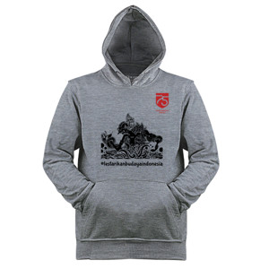 Jaket Hoodie kaos budaya indonesia