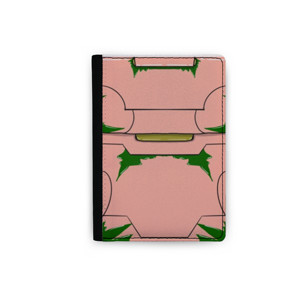 Dompet Passport Pink pattern design