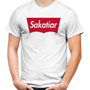 Kaos Sakatiar Logo Funny leavis