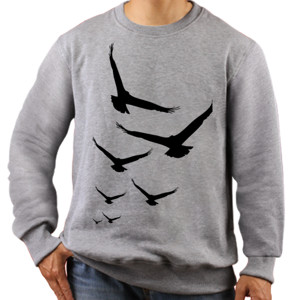 Jaket Sweater burung terbang