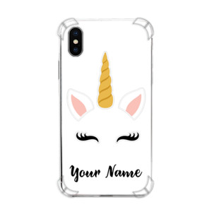 White Unicorn Cute Casing HP