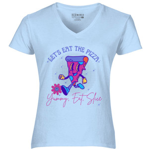 Kaos LETS EAT THE PIZZA Keren