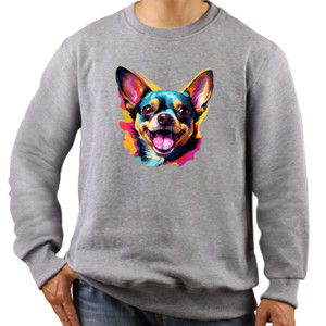 Jaket Sweater Kaos Gambar Anjing 046
