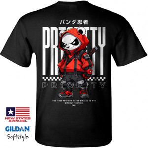Kaos Reguler Ninja Panda Priority