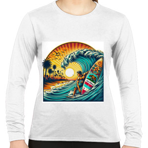 Kaos Selancar Sunset