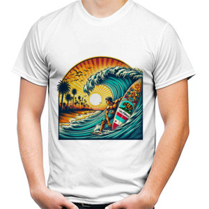 Kaos Selancar Sunset
