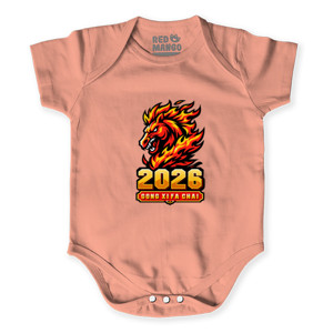 Baby Jumper Kaos Imlek 2026 Naga Api – Gong Xi Fa Chai Unisex