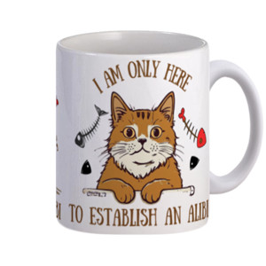 Mug Only here for Alibi