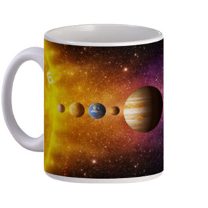 Mug Mug planet tata surya 