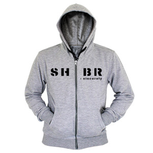 Hoodie Zipper Shabr : live sincerely