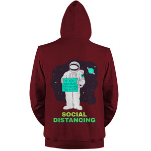 Jaket Hoodie Social Distancing Hoodie KAYA9HO