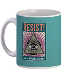 Mug Mug "RESIST - New World Order"