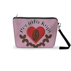 Pouch Trapesium Pecinta Kopi (Coffee Lovers)