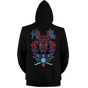 Jaket Hoodie Oni Mecha Samurai