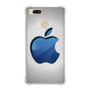 Casing HP Apple 3D Silver