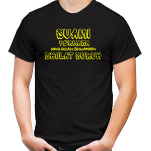 Kaos suami perkasa yang selalu sholat subuh
