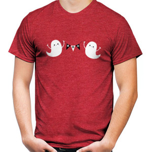 Kaos Flying Ghost Spirit Holding Bunting Flag Boo