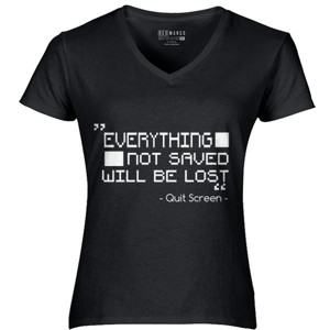 Kaos Everything not saved will be lost