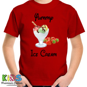 Kaos Yummy Ice Cream