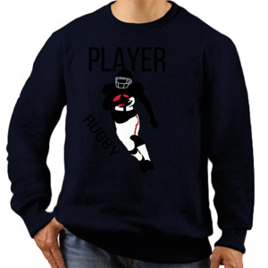 Jaket Sweater rugby player