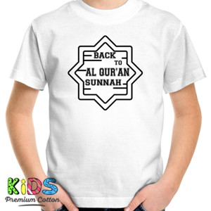 Kaos BACK TO AL QUR'AN SUNNAH