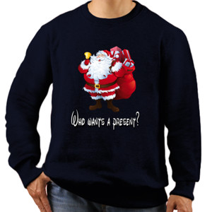 Jaket Sweater Who wants a present?