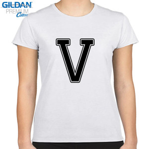 Kaos Kaos Huruf V Keren