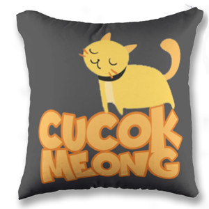 Bantal bantal cucok meong