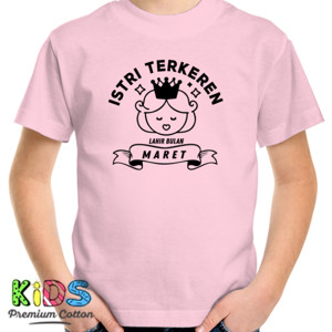 Kaos ISTRI TERKEREN MARET - DARK