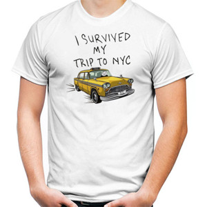 Kaos Spiderman Homecoming I Survived My Trip To NYC