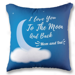 Bantal I love you to the moon and Back Pillow