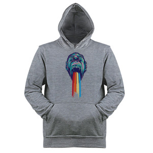 Jaket Hoodie Ape with Coloful Tongue