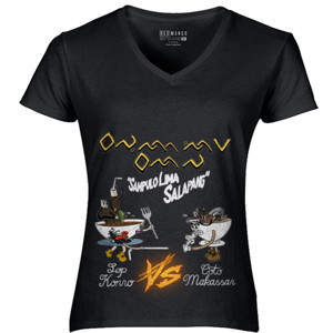 Kaos Food War  (Sop Konro Vs Coto Makassar)