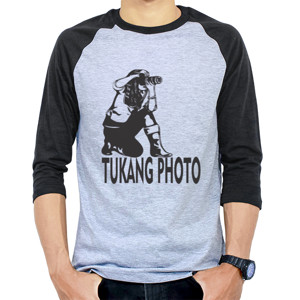 Kaos Raglan FOTOGRAFER