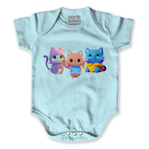 Baby Jumper Kaos Kucing Lucu Bertiga 