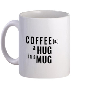 Mug COFFEE, HUG & MUG
