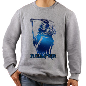 Jaket Sweater Grim Reaper