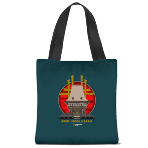 Tas Tote Fullprint totebag potrait omo hada